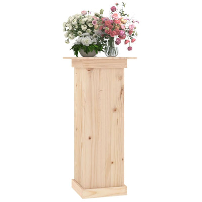 vidaXL Flower Stand 40x40x60 cm Solid Wood Pine