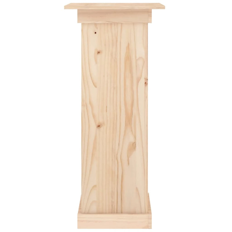 vidaXL Flower Stand 40x40x60 cm Solid Wood Pine