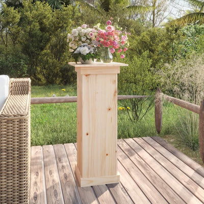 vidaXL Flower Stand 40x40x60 cm Solid Wood Pine
