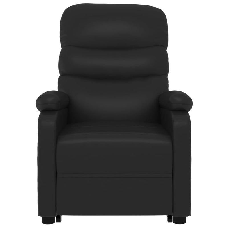 vidaXL Stand up Chair Black Faux Leather