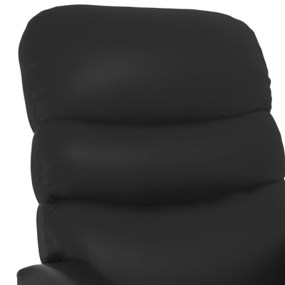 vidaXL Stand up Chair Black Faux Leather