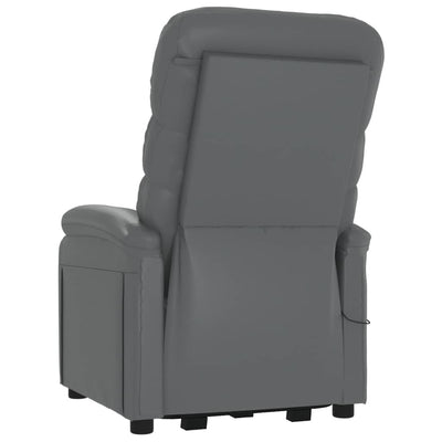vidaXL Stand up Chair Black Faux Leather