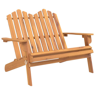 vidaXL 4 Piece Adirondack Garden Lounge Set Solid Wood Acacia