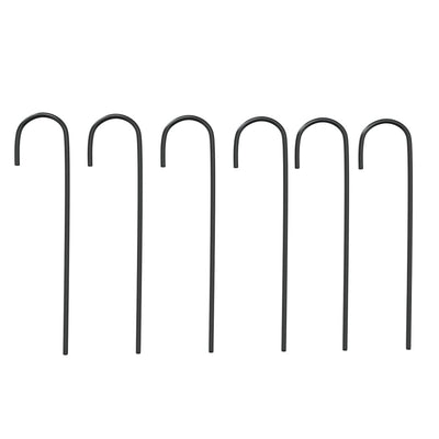 vidaXL Garden Arch Black Ø180x255 cm Steel