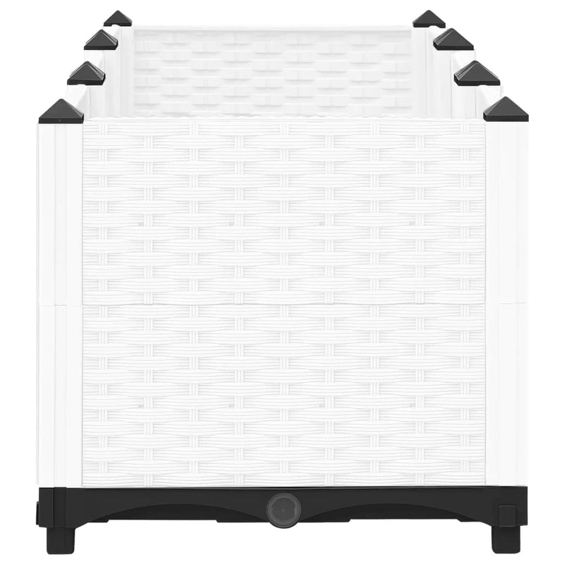 vidaXL Raised Bed 160x40x38 cm Polypropylene