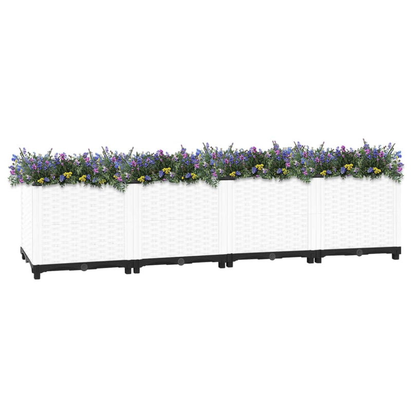 vidaXL Raised Bed 160x40x38 cm Polypropylene