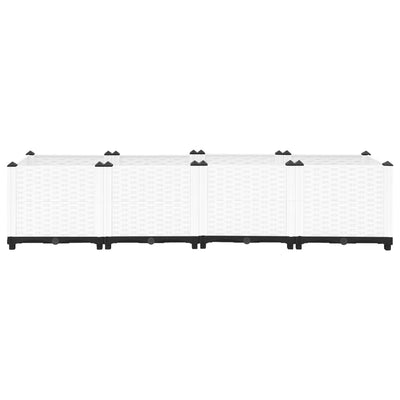 vidaXL Raised Bed 160x40x38 cm Polypropylene