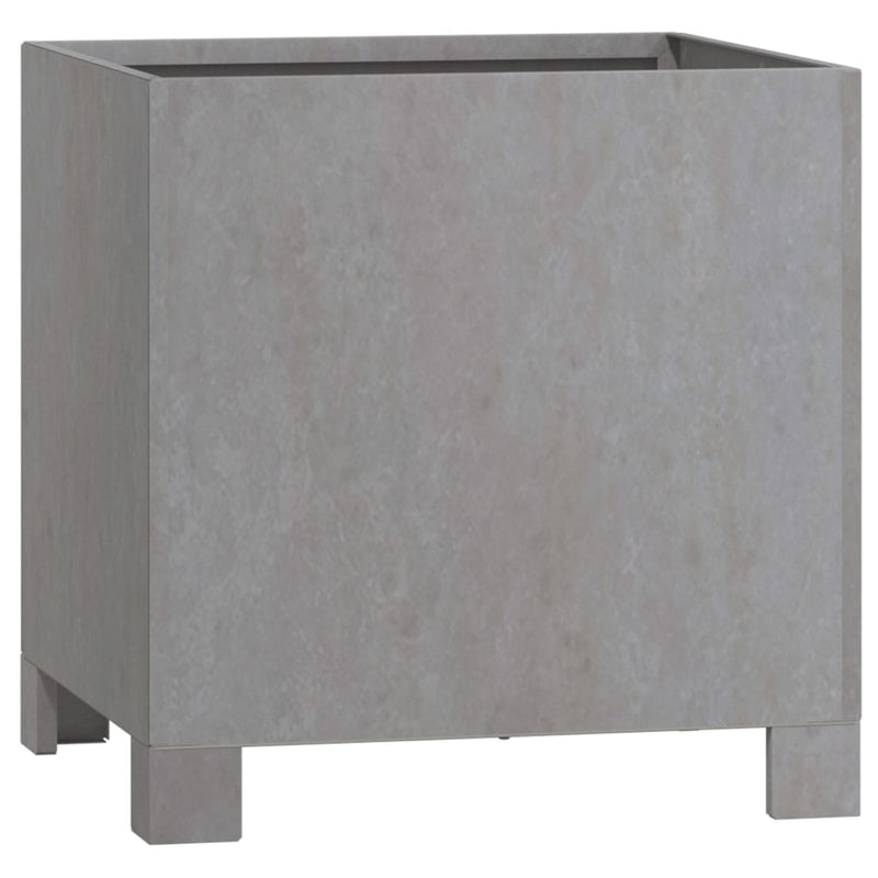 vidaXL Planters with Legs 2 pcs Rusty 42x40x43 cm Corten Steel