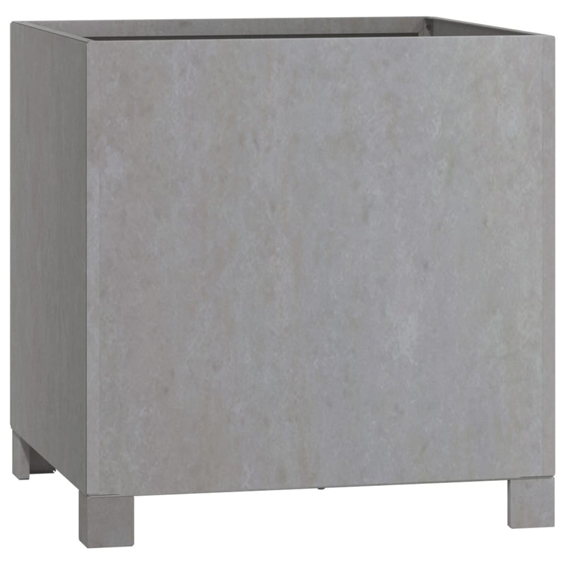 vidaXL Planter with Legs Rusty 49x47x50 cm Corten Steel