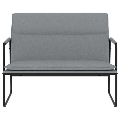 vidaXL Bench Cream 100x64x80 cm Fabric