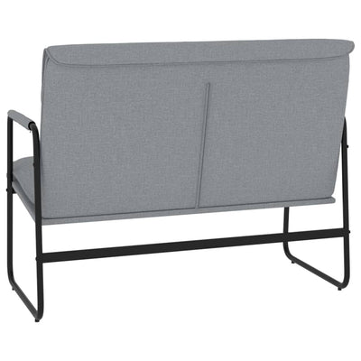 vidaXL Bench Cream 100x64x80 cm Fabric