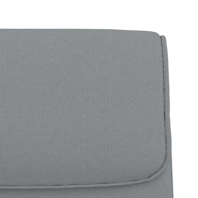 vidaXL Bench Cream 100x64x80 cm Fabric