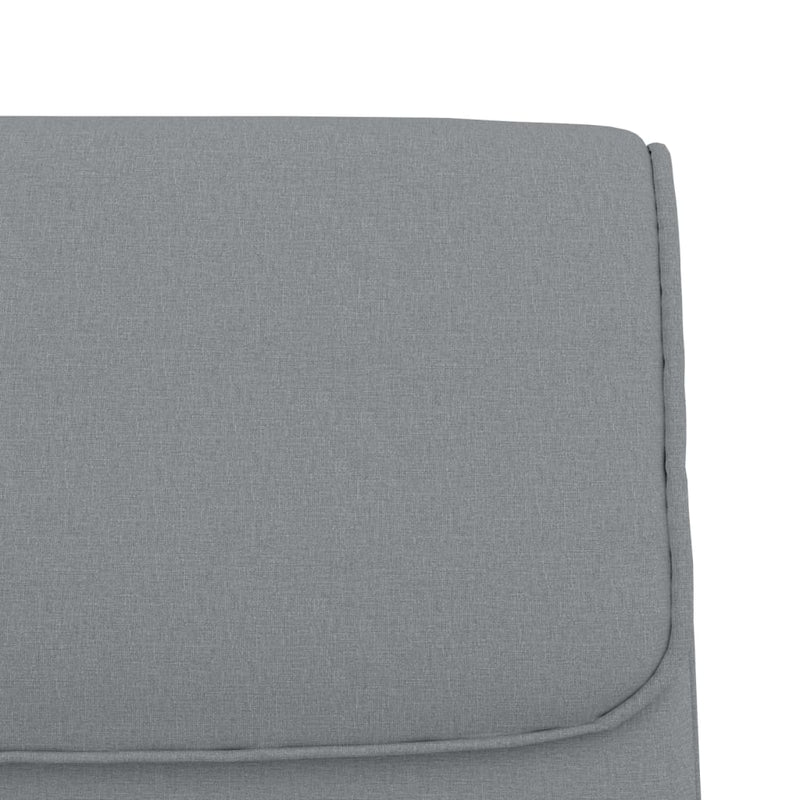 vidaXL Bench Cream 100x64x80 cm Fabric