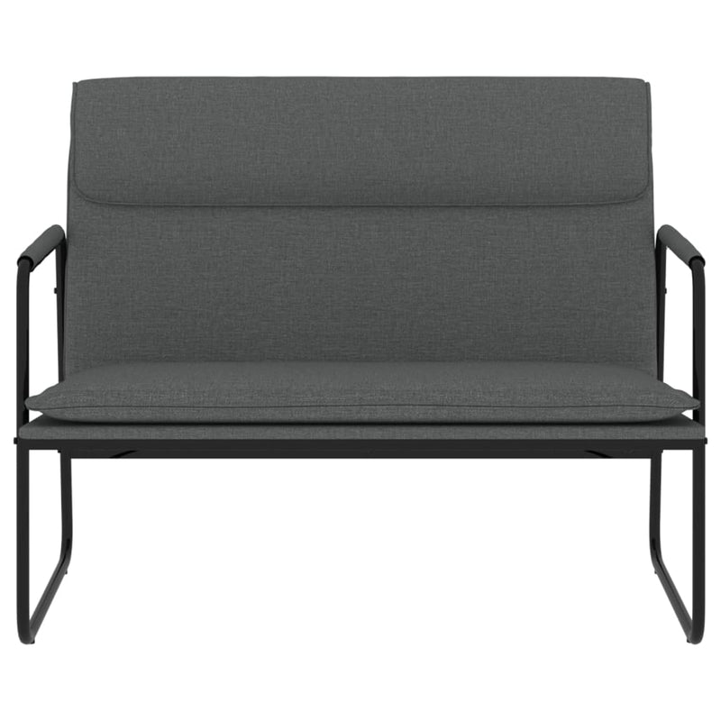 vidaXL Bench Cream 100x64x80 cm Fabric