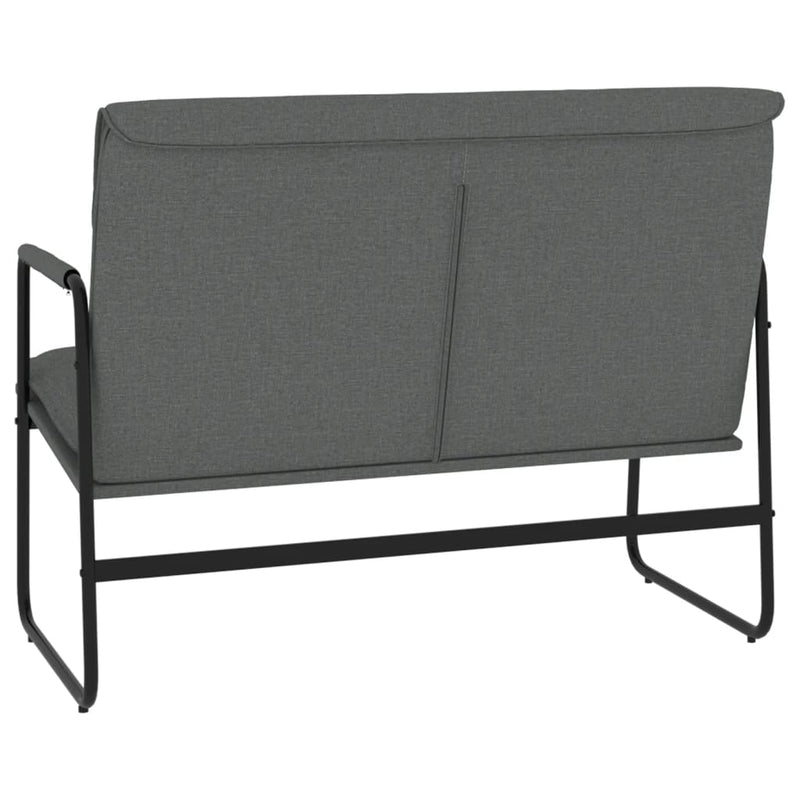 vidaXL Bench Cream 100x64x80 cm Fabric