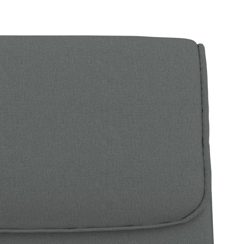 vidaXL Bench Cream 100x64x80 cm Fabric