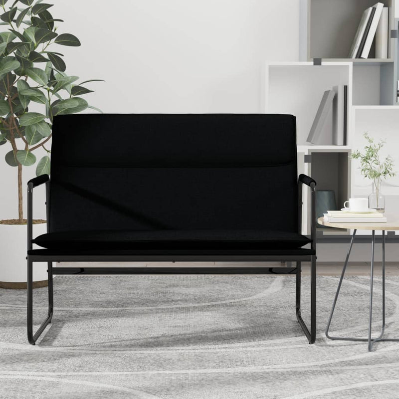 vidaXL Bench Cream 100x64x80 cm Fabric