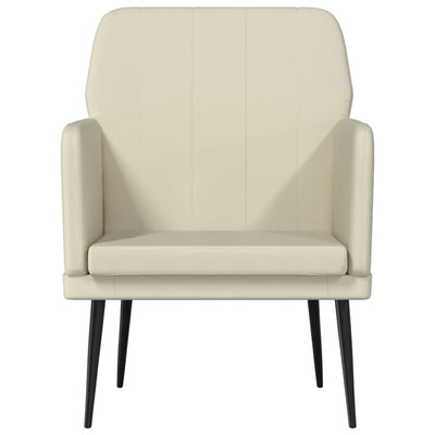 vidaXL Armchair Cream 61x78x80 cm Faux Leather