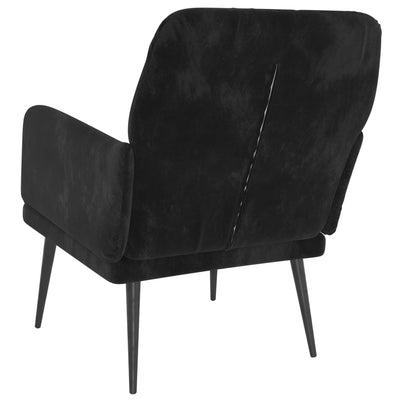 vidaXL Armchair Dark Grey 62x79x79 cm Velvet