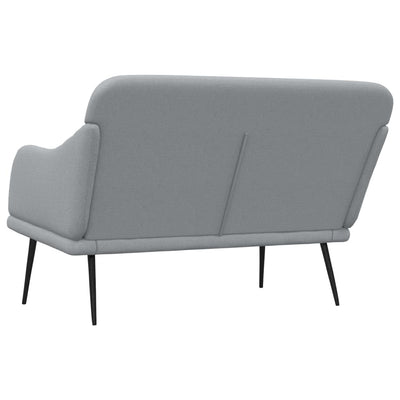 vidaXL Bench Dark Grey 110x76x80 cm Fabric