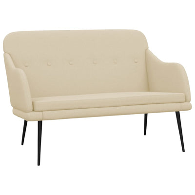 vidaXL Bench Dark Grey 110x76x80 cm Fabric