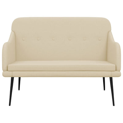 vidaXL Bench Dark Grey 110x76x80 cm Fabric