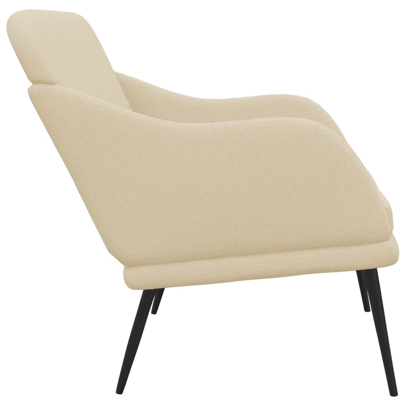 vidaXL Bench Dark Grey 110x76x80 cm Fabric