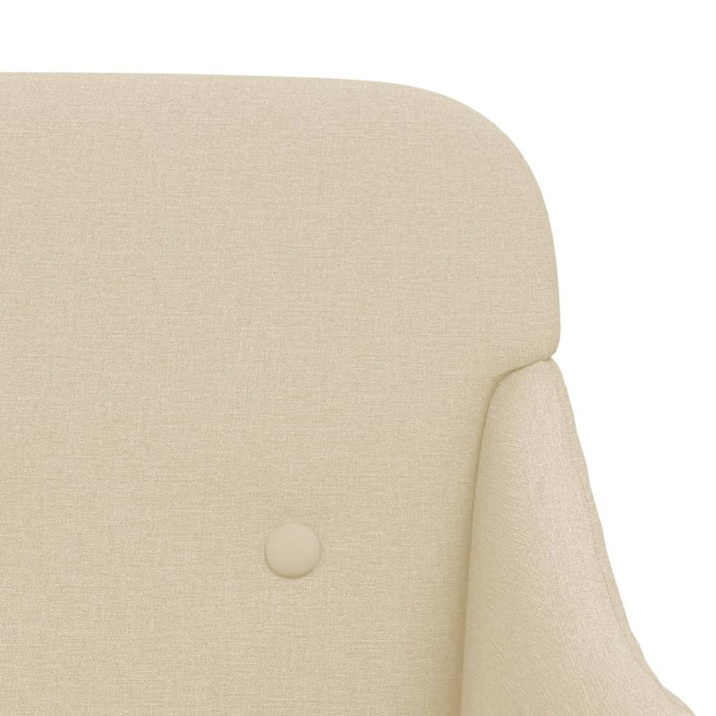 vidaXL Bench Dark Grey 110x76x80 cm Fabric