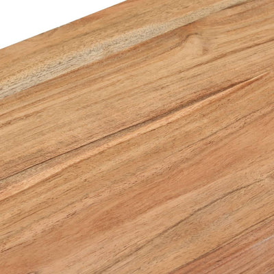 vidaXL Console Table 110x30x76 cm Solid Wood Acacia