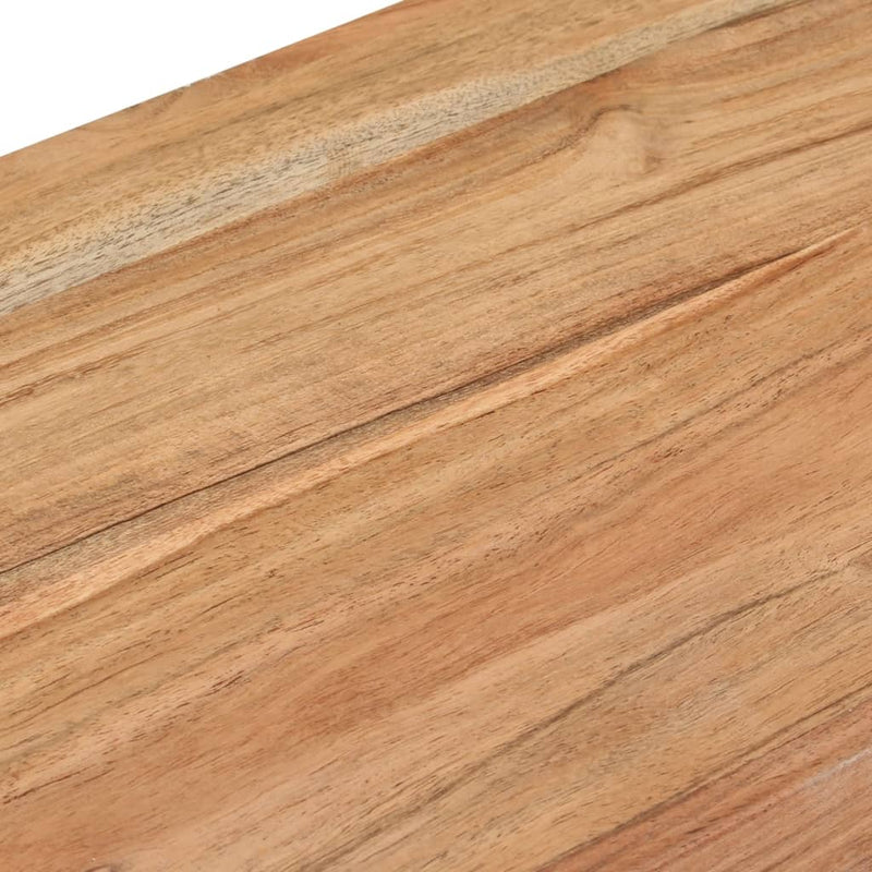 vidaXL Console Table 110x30x76 cm Solid Wood Acacia