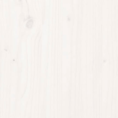 vidaXL Bed Frame without Mattress Black 135x190 cm Solid Wood Pine