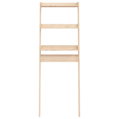 vidaXL Toilet Rack 63.5x32x179 cm Solid Wood Pine