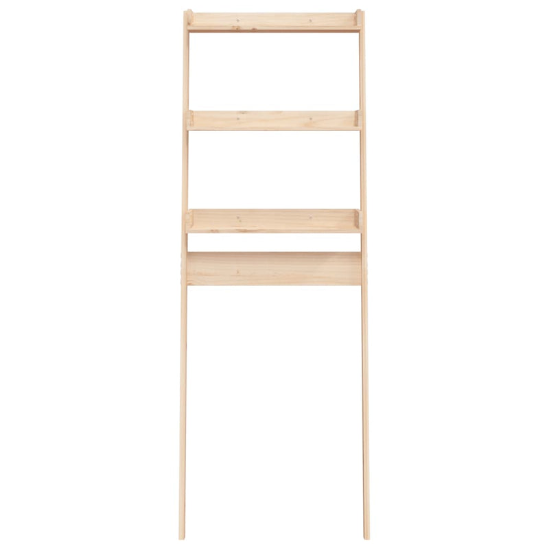 vidaXL Toilet Rack 63.5x32x179 cm Solid Wood Pine