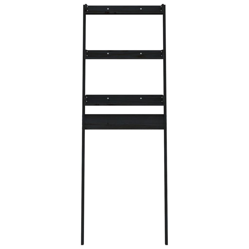 vidaXL Toilet Rack 63.5x32x179 cm Solid Wood Pine