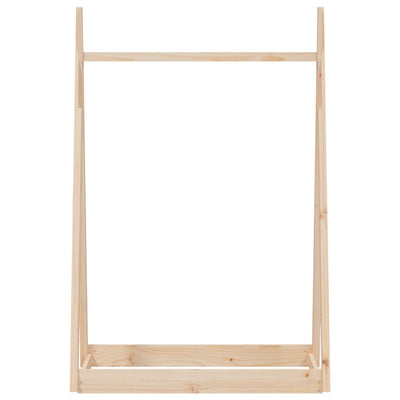 vidaXL Clothes Rack 100x45x150 cm Solid Wood Pine