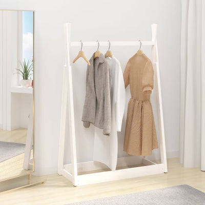 vidaXL Clothes Rack 100x45x150 cm Solid Wood Pine