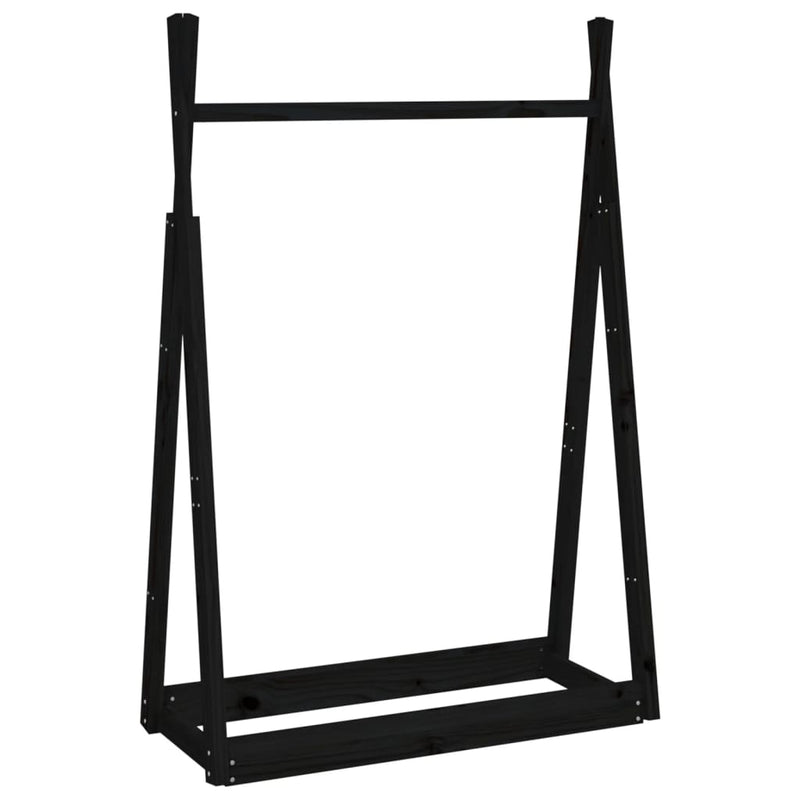 vidaXL Clothes Rack 100x45x150 cm Solid Wood Pine