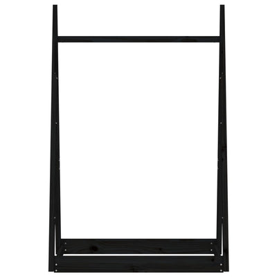 vidaXL Clothes Rack 100x45x150 cm Solid Wood Pine