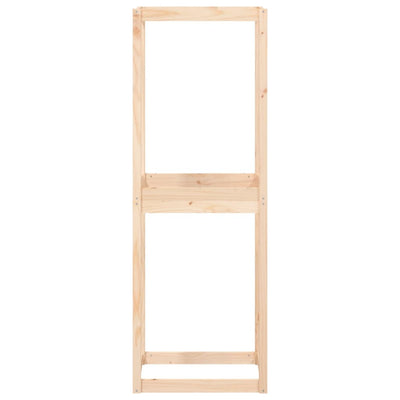 vidaXL Tire Rack 63x40x180 cm Solid Wood Pine
