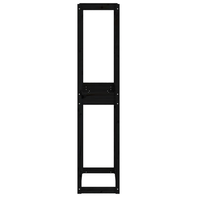 vidaXL Tire Rack 63x40x180 cm Solid Wood Pine