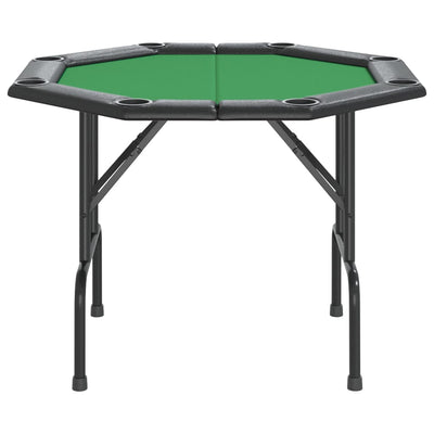 vidaXL 8-Player Folding Poker Table Blue 108x108x75 cm