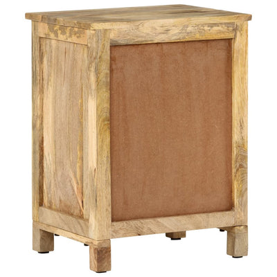 vidaXL Bedside Cabinet 45x35x60 cm Solid Wood Mango