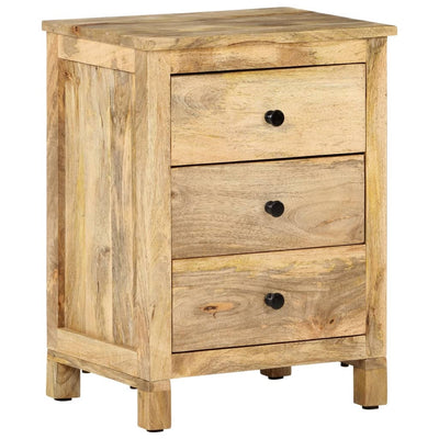 vidaXL Bedside Cabinet 45x35x60 cm Solid Wood Mango