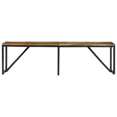 vidaXL Bench 160x35x46 cm Solid Wood Reclaimed