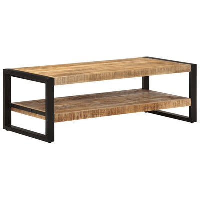 vidaXL Coffee Table 120x55x40 cm Solid Wood Mango