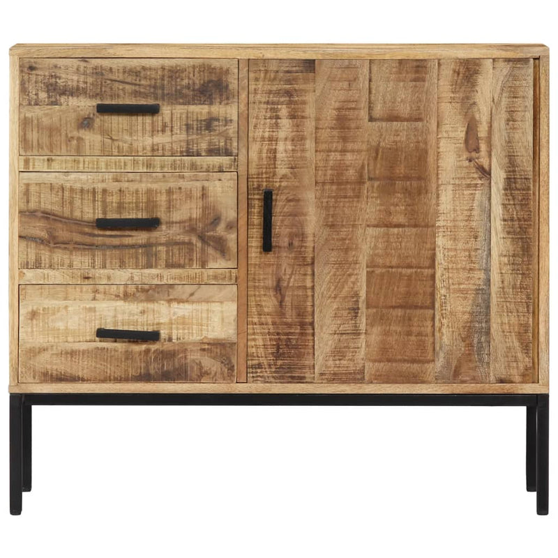 vidaXL Sideboard 88x30x73 cm Solid Wood Mango
