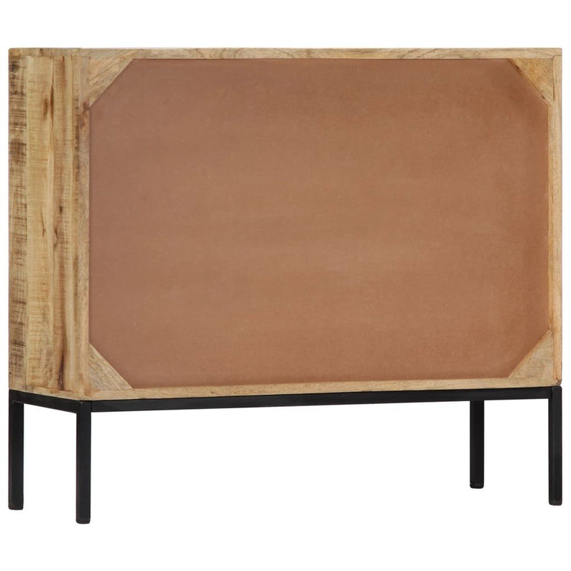 vidaXL Sideboard 88x30x73 cm Solid Wood Mango