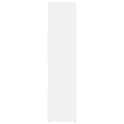 vidaXL Book Cabinet/Room Divider White 105x24x102 cm