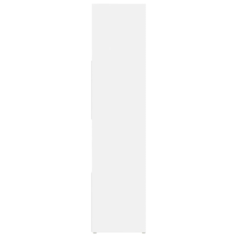 vidaXL Book Cabinet/Room Divider White 105x24x102 cm
