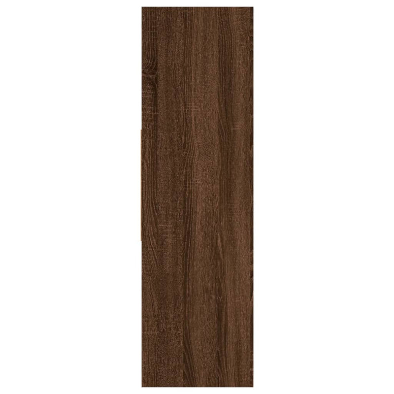 vidaXL Book Cabinet Grey Sonoma 97.5x29.5x100 cm Engineered Wood